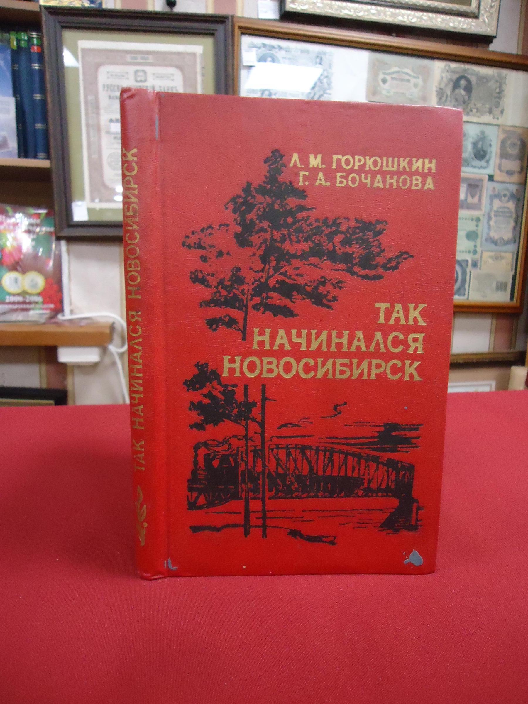 Горюшкин Л. Бочанова Г., Так начинался Новосибирск. Конец XIX - начало XX  века.