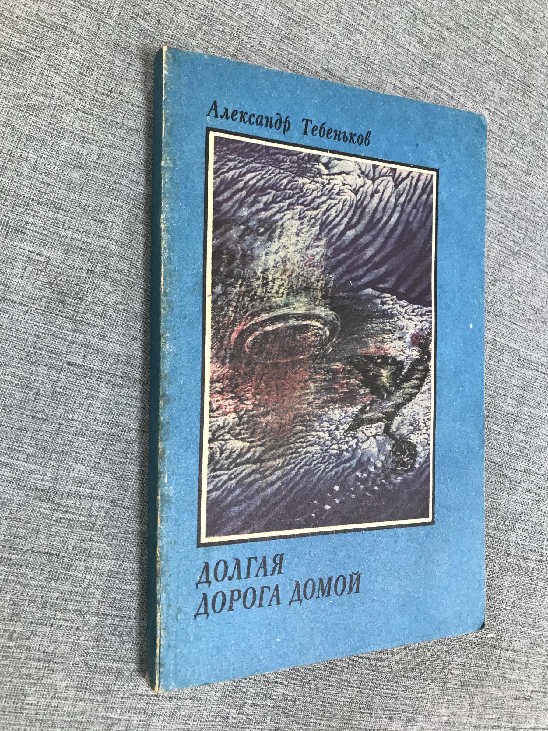 Тебеньков Александр, Долгая дорога домой. Повести и рассказы. Худ. Ш.  Джекшенбаев.